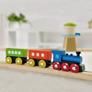 Image produit Jouet en bois Train à vapeur Rétro  - Jouets en bois sur Shopetic