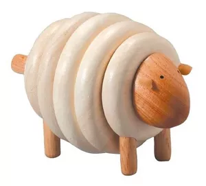 Image produit Jouet en bois Mouton à lacer - Jouet en Bois sur Shopetic