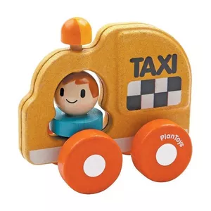 Image produit Voiture Taxi 'Yellow Cab' Premier Age 'PlanWood' - Jouet sur Shopetic