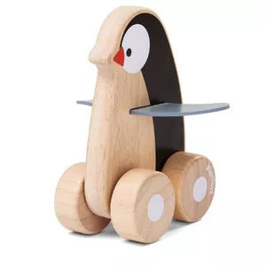 Image produit Jouet à pousser en bois roulant - Jouet en bois 12 mois sur Shopetic