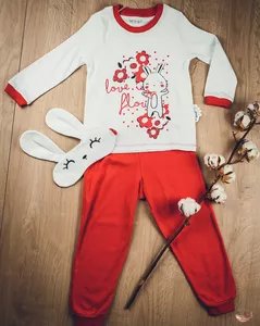 Image produit Pyjama mi-saison lapin sur Shopetic