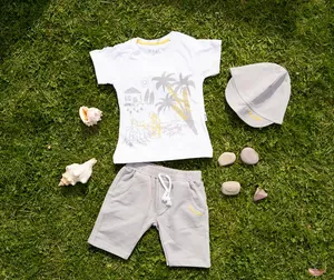 Image produit T-shirt plage bébé & garçon sur Shopetic