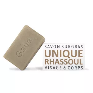 Image produit Savon Dermatologique Solide Surgras Unique Rhassoul (Argile)  - Cosmétiques écologiques sur Shopetic