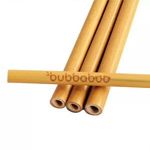 Image produit Set de 12 pailles en bambou  - Repas bébé nomade sur Shopetic