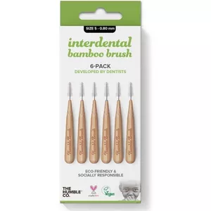 Image produit Pack 6 brosses inter-dentaire en Bambou - Cosmétiques Hygiène écologique sur Shopetic