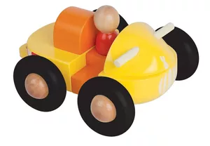 Image produit Jouet en bois Petit véhicule à construire magnétique 'Kit magnet' Quad sur Shopetic