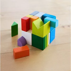 Image produit Jouets en bois Jeu d'assemblage en 3D Cubes Mix  - Jeu en bois sur Shopetic