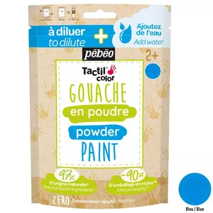 Image produit Peinture enfant Gouache en poudre Tactilcolor 100g - Gouache & Peinture à doigts sur Shopetic