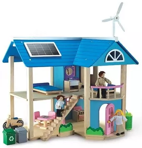 Image produit Maison de poupée écologique - Jouets en bois sur Shopetic