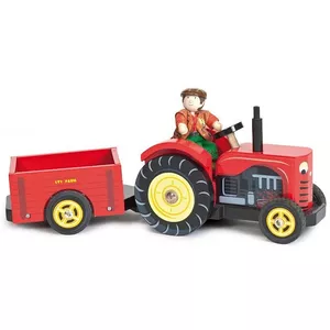 Image produit Set de la Ferme en bois le Tracteur de Bertie - Jouets en bois sur Shopetic