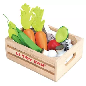 Image produit Jouet en bois Marchand Caisse Récolte de légumes - Jouets en bois sur Shopetic