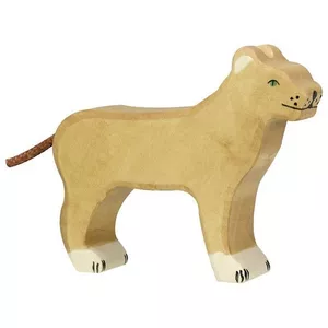 Image produit Figurine en bois la lionne  - Jouets en bois sur Shopetic