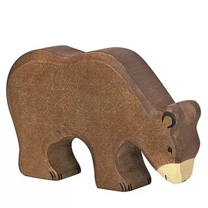 Image produit Figurine en bois Ours brun Animaux de la Forêt  - Jouets en bois sur Shopetic