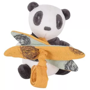 Image produit Peluche Panda Doudou Vibrant en fibre de bambou - Peluche Bio sur Shopetic