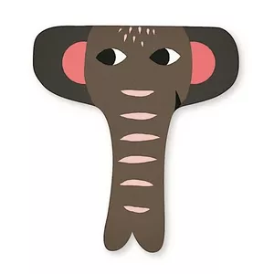 Image produit Lettre T éléphant décorative en bois Animaux - Déco Écolo sur Shopetic