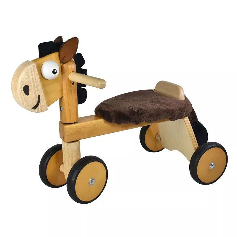 Chariot de marche en bois 3 en 1 Marron Mouton Gaston I'm Toy®