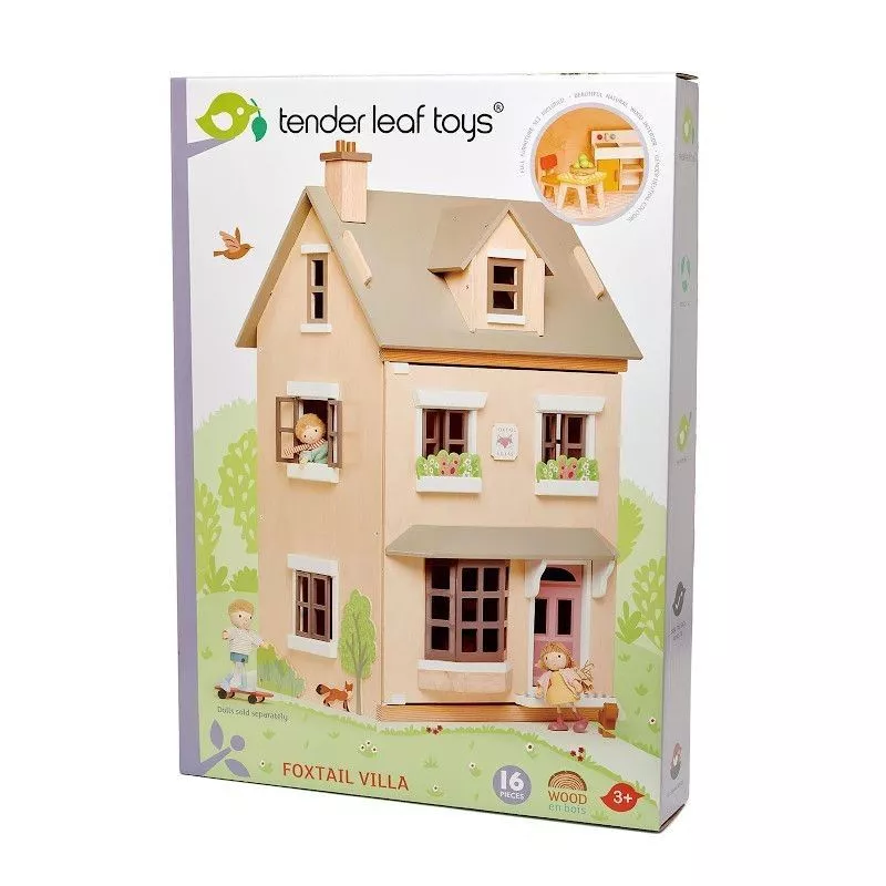 Grande Maison de Poupées Villa Dovetail Tender Leaf Toys