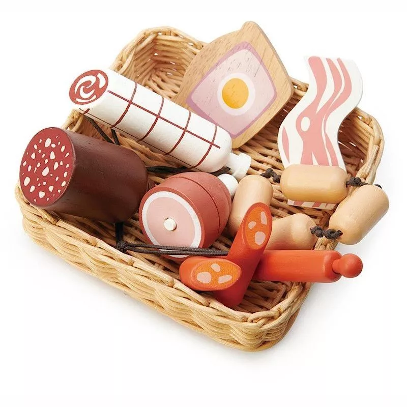 Acheter Saucisses - jouet en bois pour dinette En ligne