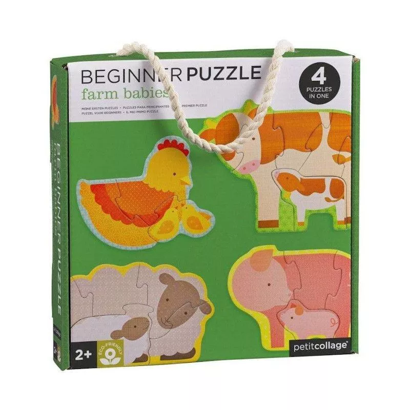 4 puzzles evolutifs - ferme, puzzle