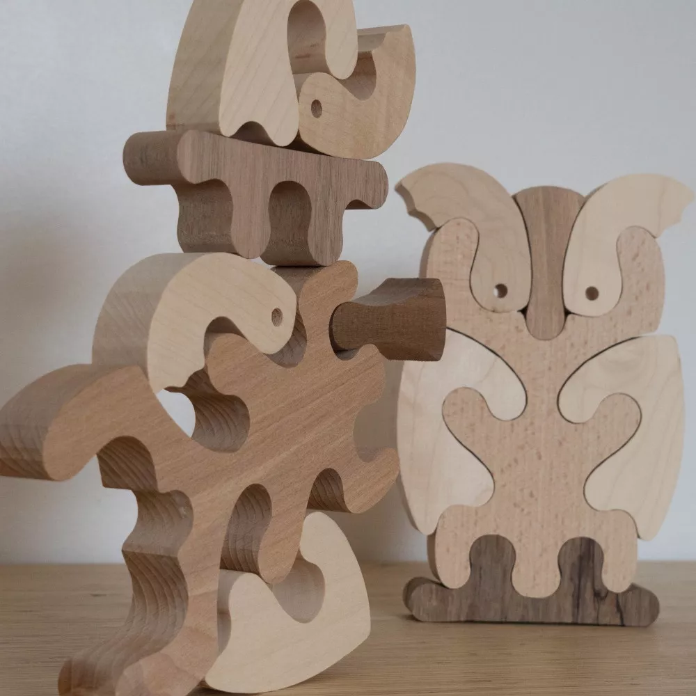 puzzle enfant en bois  Place des bambins *Le blog*